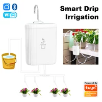 Bomba de riego inteligente Tuya WiFi, batería recargable 18650, aspersor automático inteligente, riego por goteo de flores, herramientas de jardín para el hogar