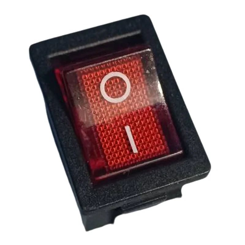 BAAG-30 قطعة KCD1 قارب الروك تبديل التبديل 6A/250 فولت 10A/125 فولت التيار المتناوب مع مفتاح الإضاءة الحمراء 4Pin On Off