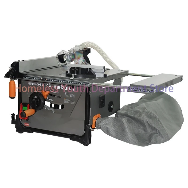 Mini Table Saw 2000W Woodworking Decoration Chainsaw Household Sliding Table Saw Cutting Board Multifunction Cutting Machine