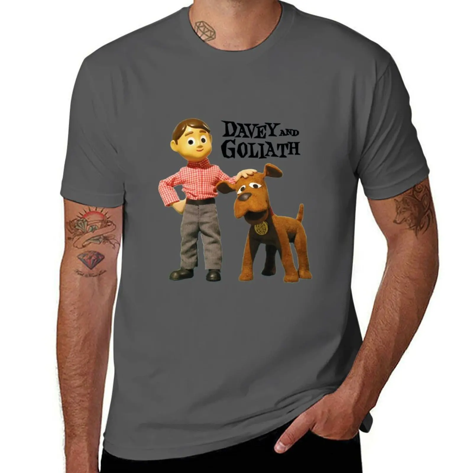 

Davey and Goliath T-Shirt Essential Solid Color T-Shirt