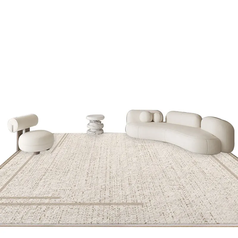 Minimalist Faux Wool Rug 3
