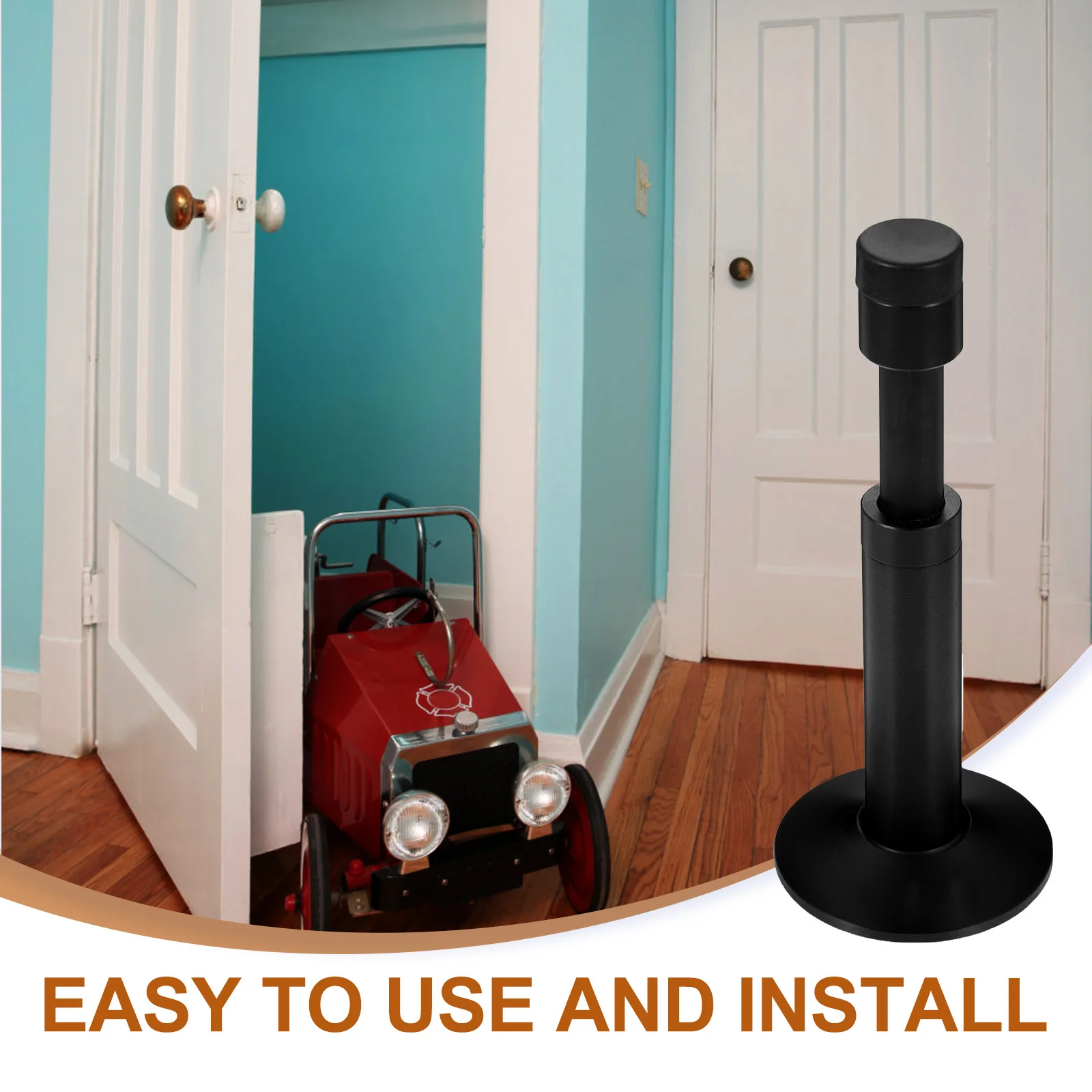 

Robust Door Bumper with Wear Resistant Finish Hydraulic Buffer Door Stopper for Household and Commercial Spaces