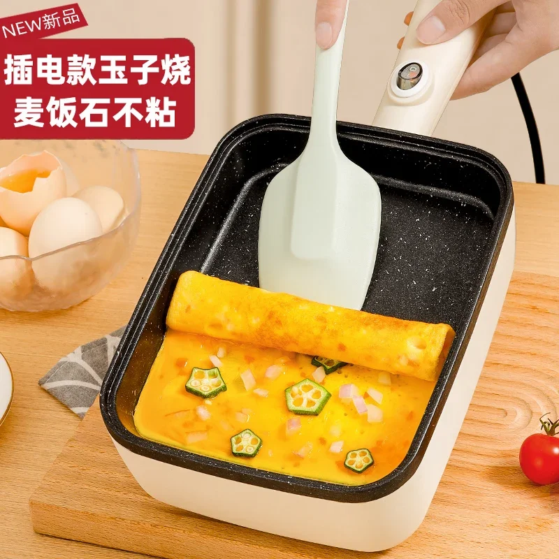 

Tamagoyaki frying pan plug-in household frying pan non-stick pan thick egg roasting square medical stone omelette artifact