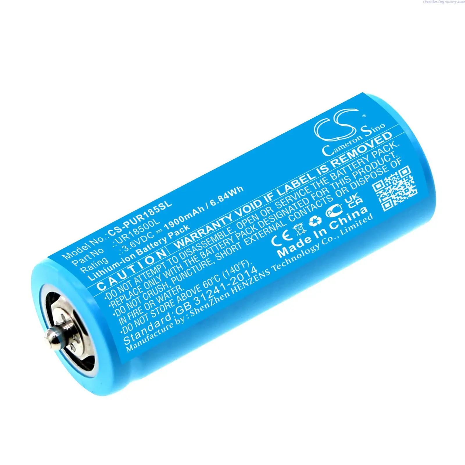 3.6V 1900mAh Shaver battery 3018765 6703925 703-0925 81377206 67030625 67030925 67030924 7030924 81489177 UR18500Y for Braun