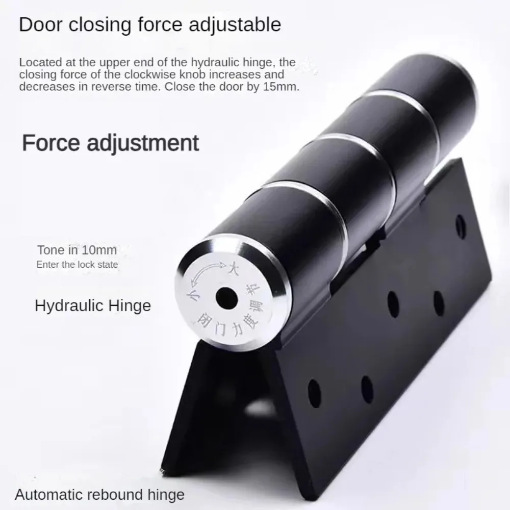 ZF-T Bisagra hidráulica Invisible para puerta especial, amortiguador de cierre automático