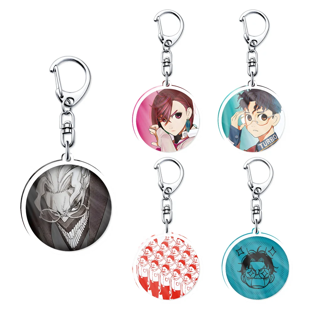 

Anime Dan Da Dan Cartoon Cosplay Dandadan Momo Ayase Acrylic keychain Pendant Jewelry Decoration Gift