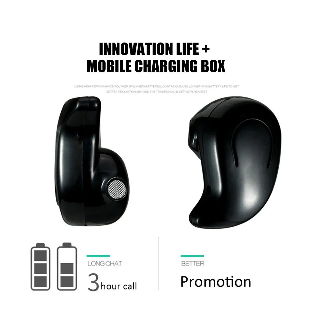 S11 Wireless headphones Car Business  Bluetooth-compatible 5.0 Headset Handsfree Headphones Mini Strong Bass Wireless Earphones