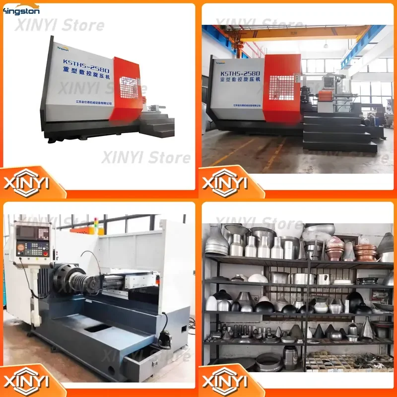 Direct sales KSTHS-2580 High material utilization numerical control Horizontal flat lathe Heavy-duty plate spinning machine