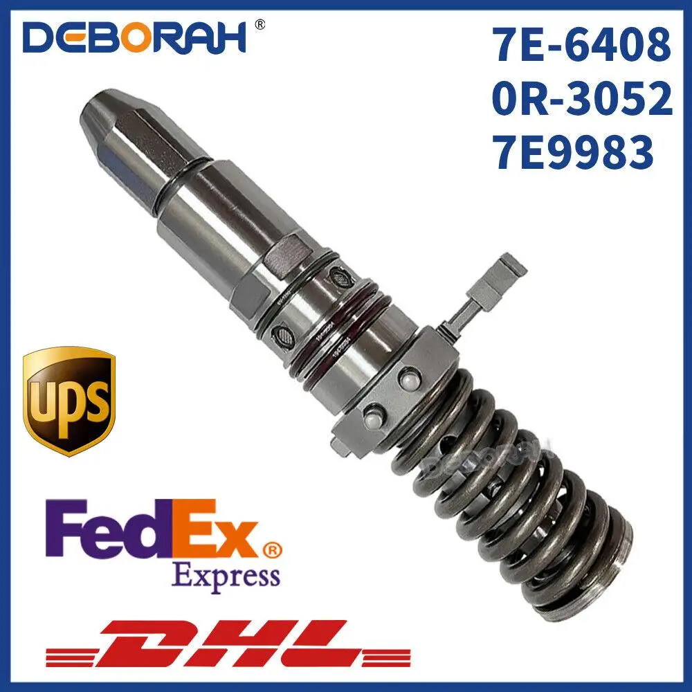 Fuel Injector 7E-6408 7E6408 0R-3052 For Caterpillar CAT Engine 3508 3512 3516