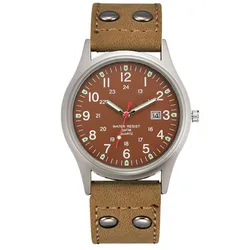 1pc / lot Cheap Watches For Men Fashion Casual Alloy Band Sports Military Date Gifts Quartz Wristwatch Black Relojes Deportivos
