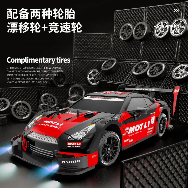 Rc Drift Cars 1/24 Cross-Border 2.4ghz Remote Control High-Speed Electric Vehicle Ae86 4wd Led Racing Toys For Boys Kdis Gifts