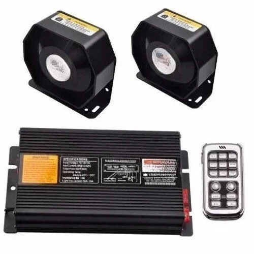 

Durable Car Wireless Loudspeaker Car Alarm Siren Horn 24V Wireless Handle Air Horn