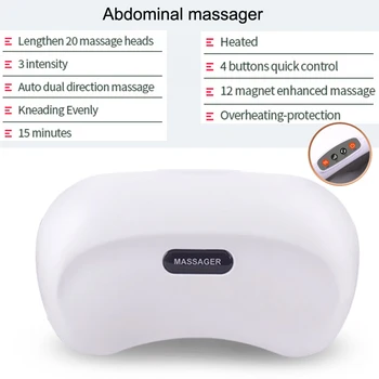 Body slimming massager electric hot lumbar big belly kneading fat burning abdominal massage beauty health machine