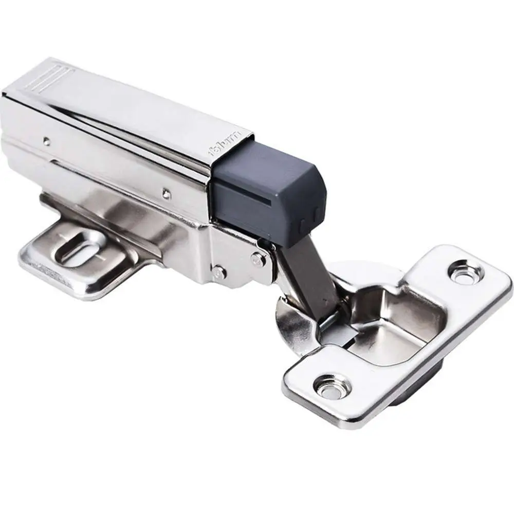 Adjustable Hinge Buffer Damper Fast Loading External Buffer Hinge Full Overlay Hinge Automatically Wardrobe Cupboard Hardware