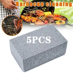 BBQ Grill Cleaning Brick Block Barbecue Cleaning Stone Racks Stains Grease BBQ Tools Outdoor Kitchen Oil Stain Cleaning Brush