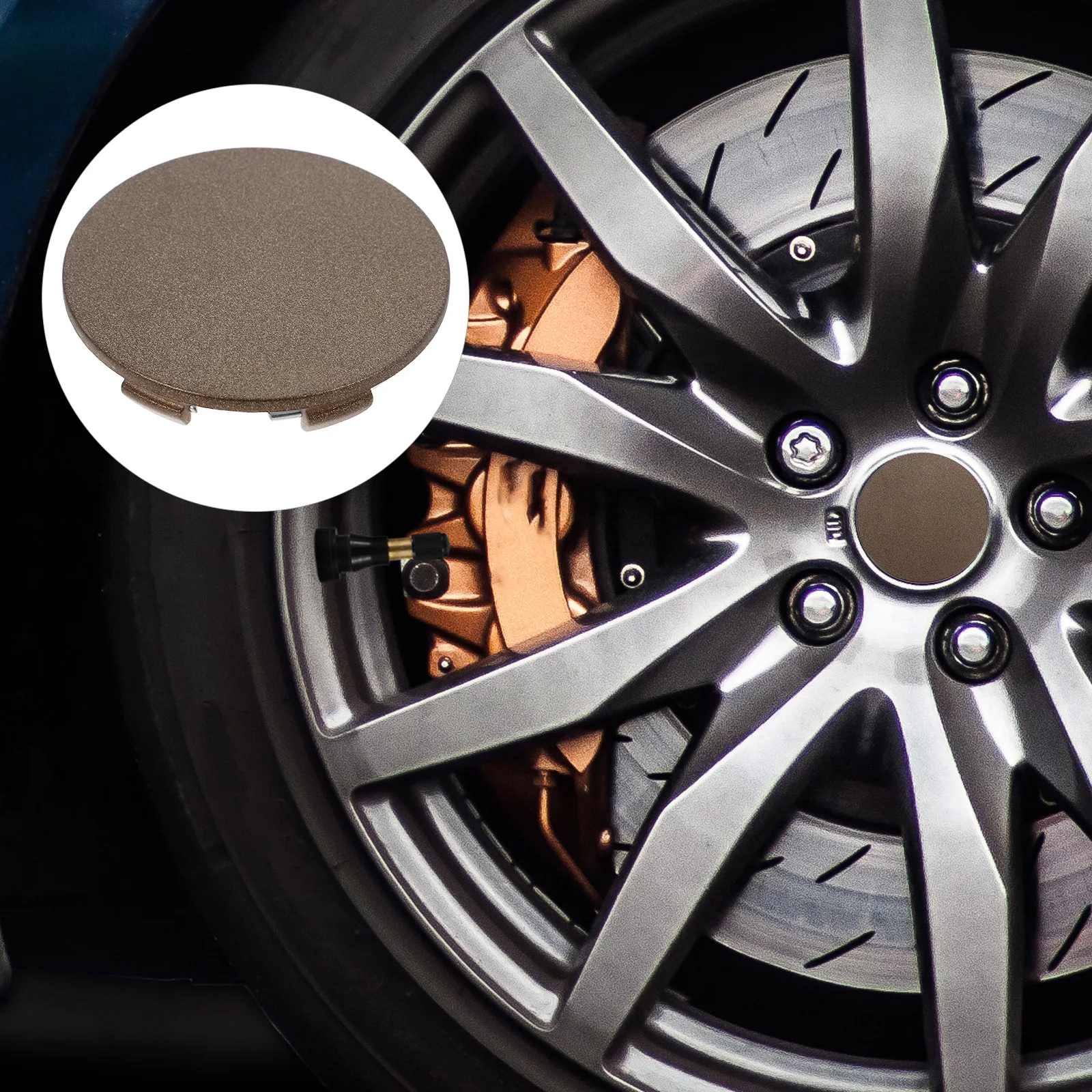 

4pcs ABS Wheel Hub Center Caps Car Tire Rim Covers Durable Lightweight Easy Install Universal Fit for Vehicle Car Accessories