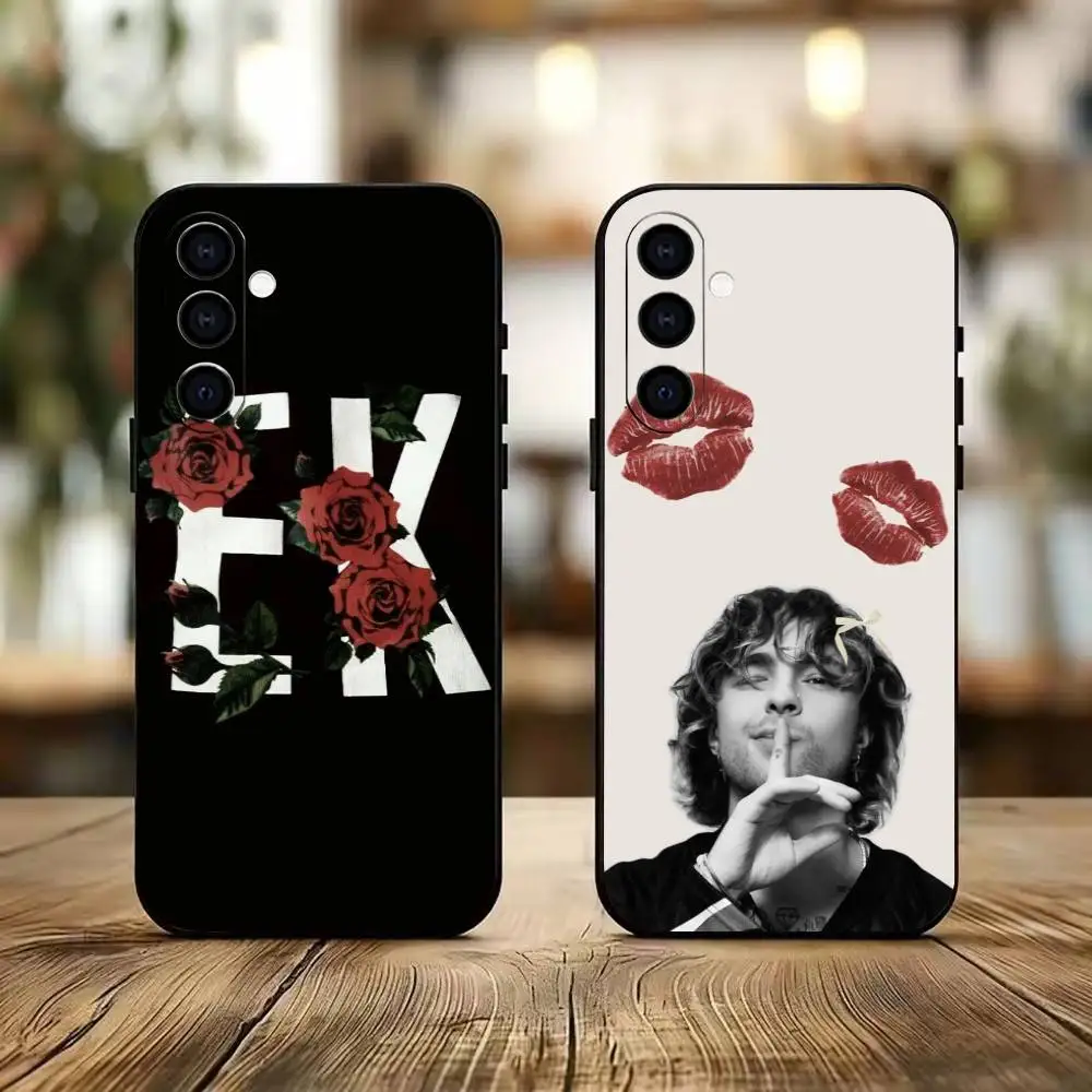 EK Rapper E-Egor K-Kreed  Phone Case For Samsung Galaxy A73,A72,A71,A70,A53,A52,A51,Soft Silicone Black Cover