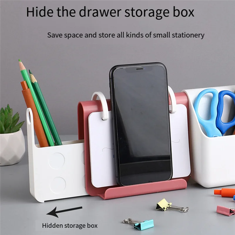 A19E-2024 Desk Calendar Pen Holder 2024 Calendar Block Monthly Date Display For Office Decor