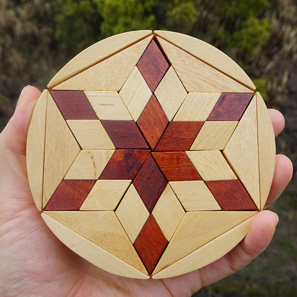 ของเล่นไม้เสริมพัฒนาการ ฝึกการจดจำรูปทรง ปริศนาจับคู่ เสริมสร้างการเรียนรู้และพัฒนาการทางปัญญาสำหรับเด็ก