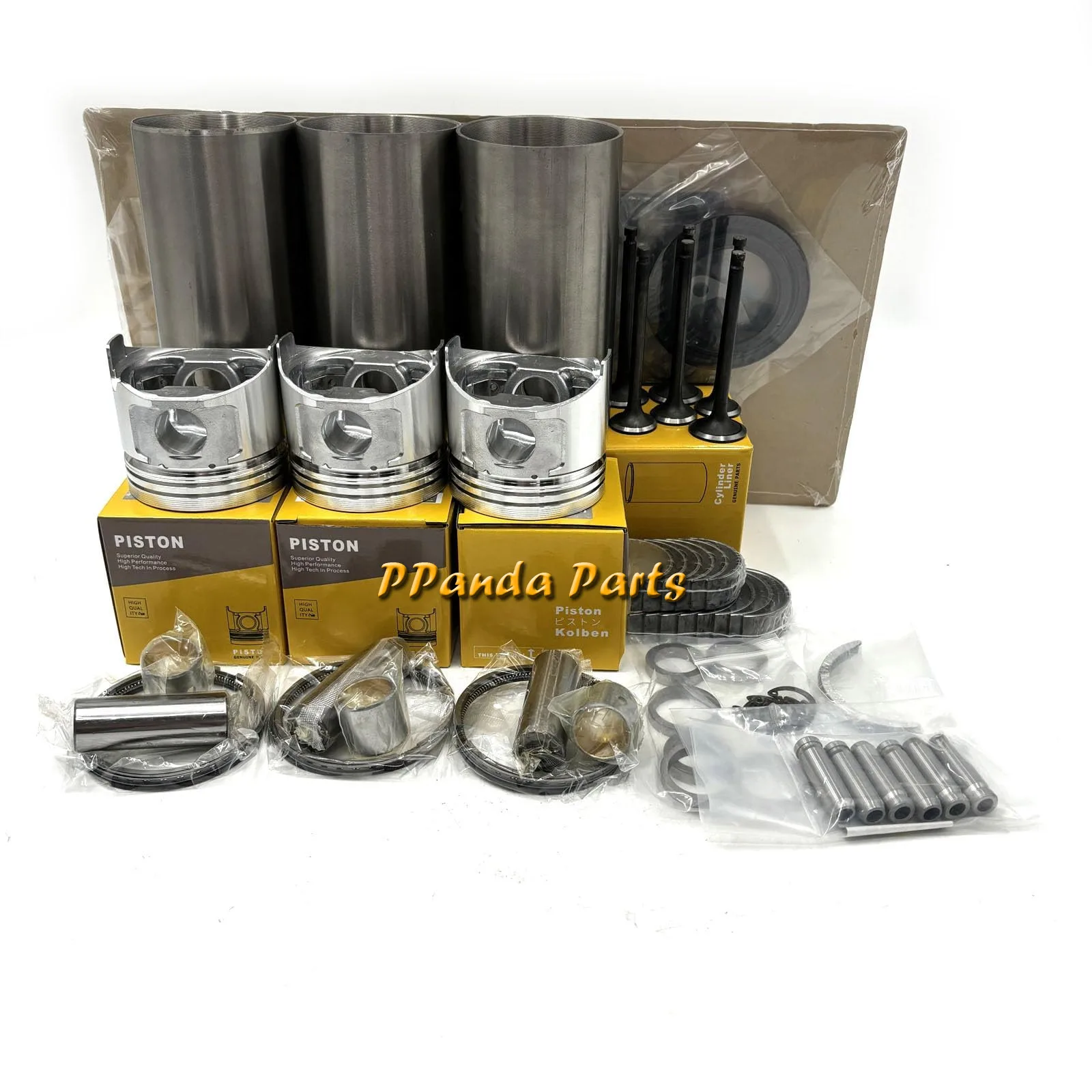 

Комплект для капитального ремонта двигателя 3KR1 для тракторов, погрузчиков, экскаваторов и грузовиков Isuzu, запчасти для ремонта дизельных двигателей