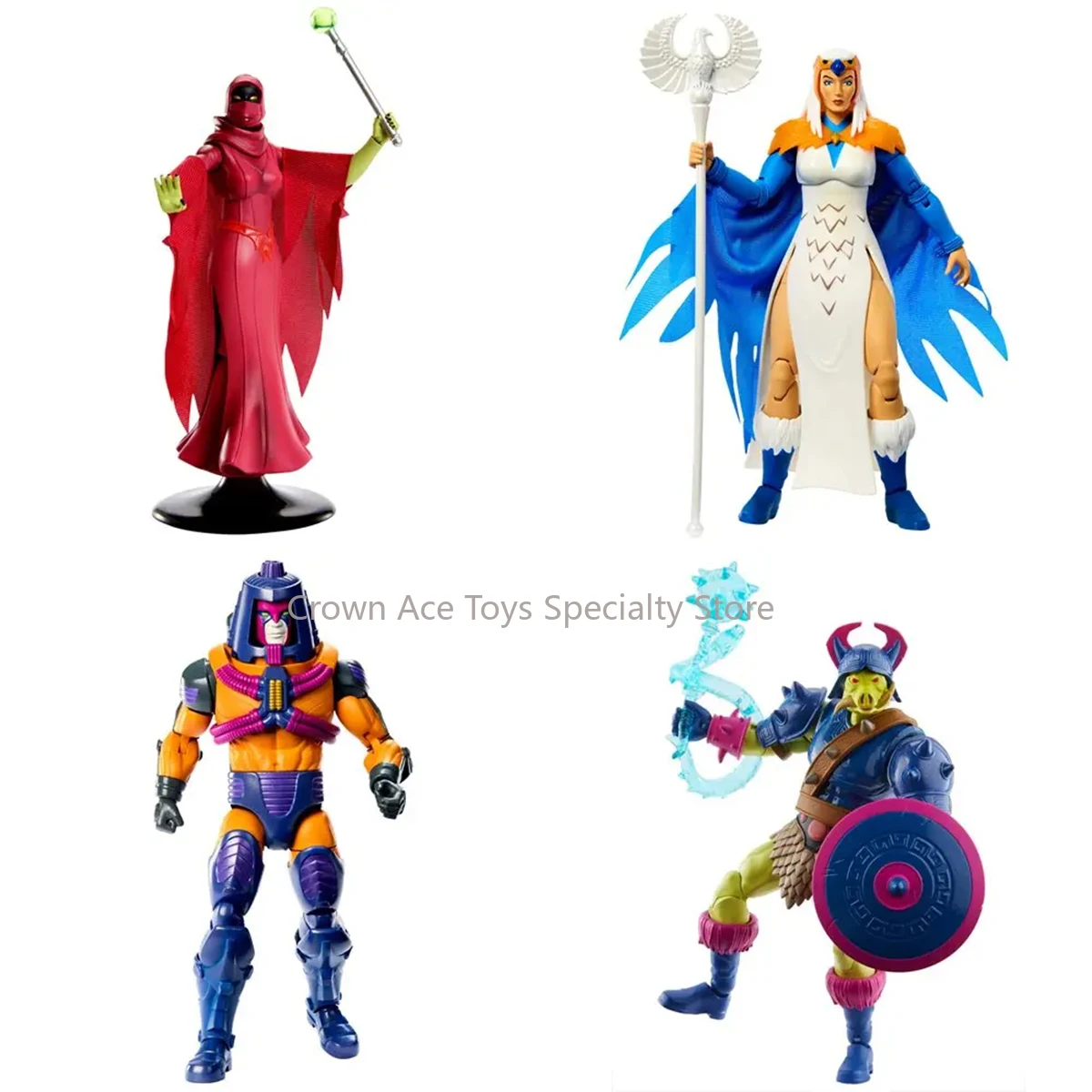 Mattel Master of The Universe Masterverse Anime Shadow Weaver Sorceress Man-E-Faces Pig-Head Action Figures Trendy Toys Gifts