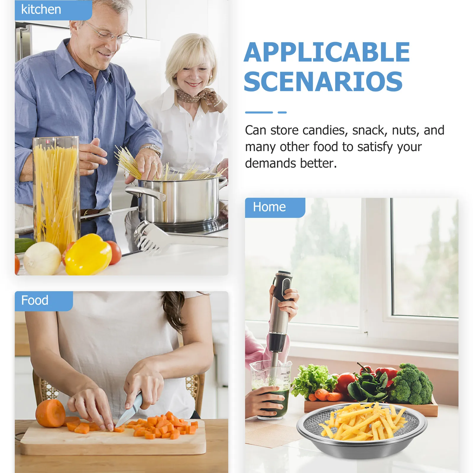 

Drain Tray with Frying Net Drainer Screen Fried Foods Plate Mesh Dish Draining Rack Bakeware