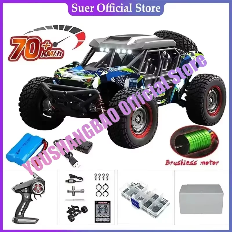 SCY 16106 PRO RC Car 70km/h 1/16 Four Wheel Drive Off-road Vehicle Brushless High Speed Remote Control Car Children's Toy