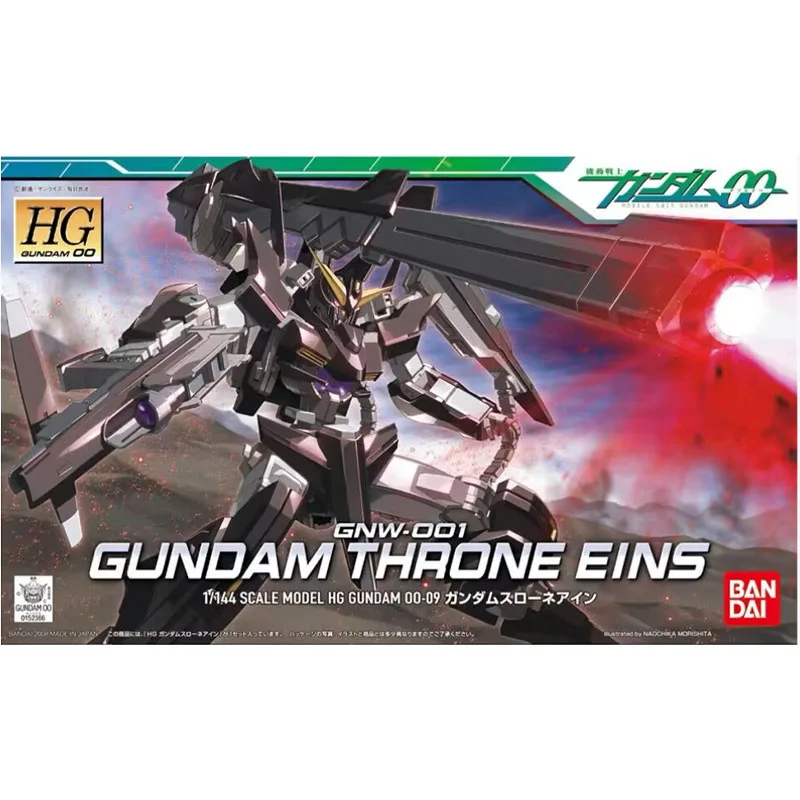 

Bandai HG 1/144 Gundam 00 GNW-001 Ангел No. Набор для сборки 1-моторного персонажа мультфильма Gundam DIY