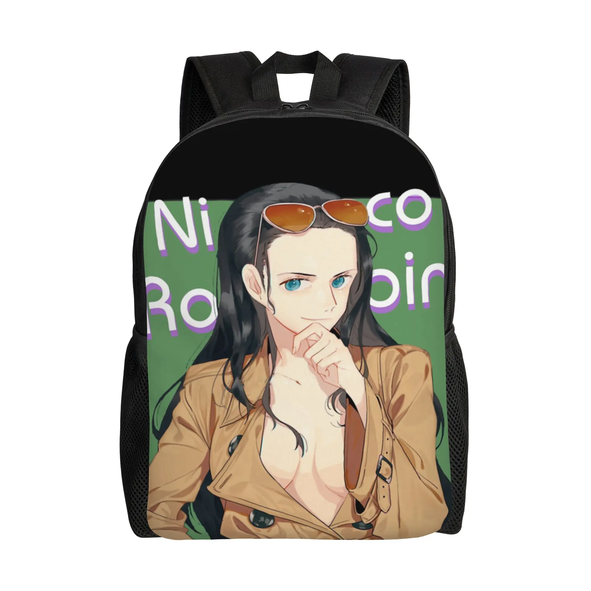 

Сумка для хранения вещей Nico Robin, легкий рюкзак в стиле аниме для школьников