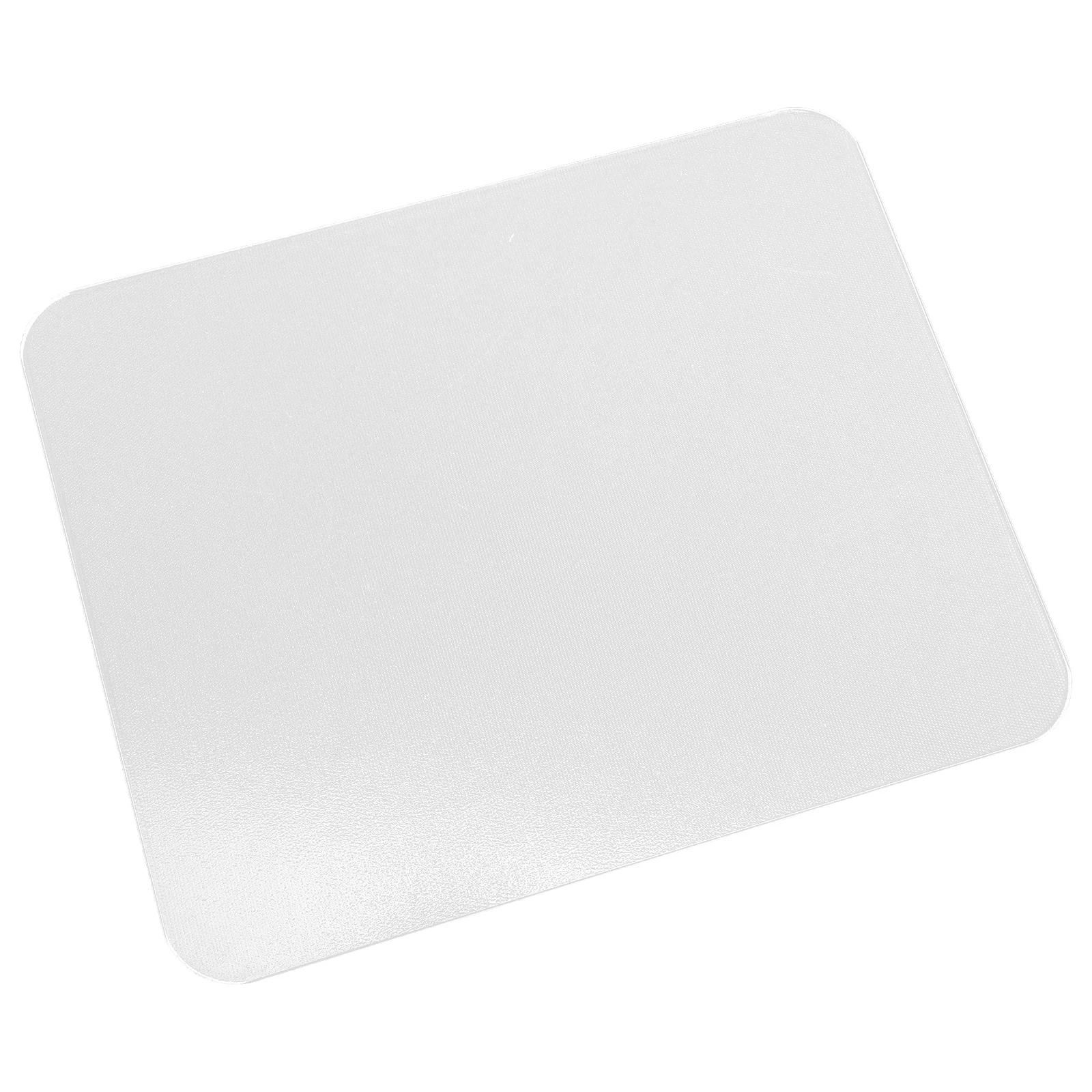 

2 PCS Glass Mouse Pad Desk Mousepad Accessories Cool for Women Clear Cute Office