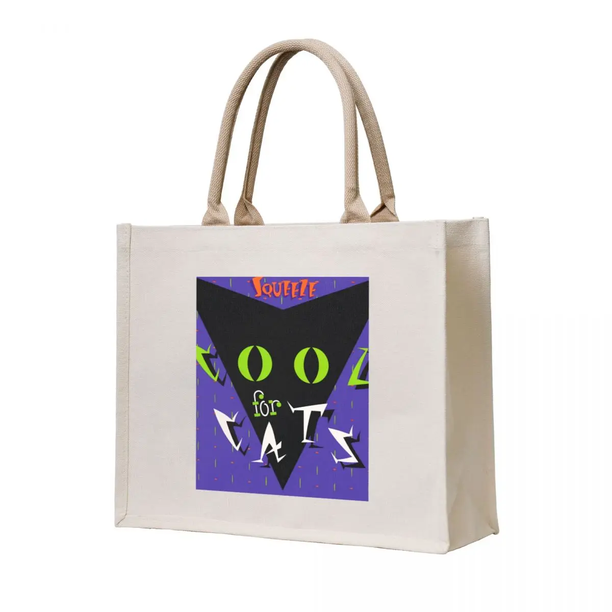 

Squeeze cool for cats Tote Bag hand bag canvas tote bag large size bags