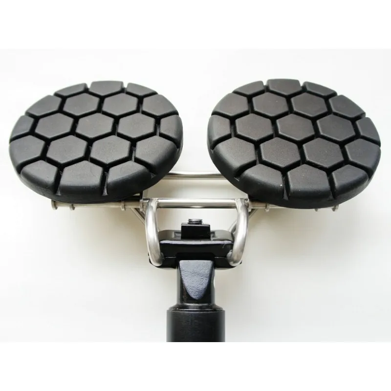 Bicycle seat cushion  long-distance seat cushion  balance noseless saddle  widened and enlarged foot pad accessories
