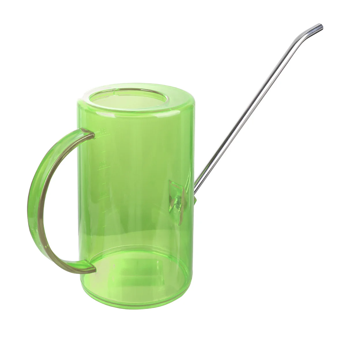 

1pcs Can Long Mouth Large Capacity Green Transparent Portable Garden Kettle For Home Office Hospital School Gardening Flower