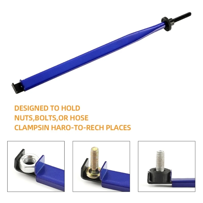 517A 3 pz prolunga chiave morsetto stretto strumento tenere dado bulloni tubo per spazi ristretti elettricista installatore