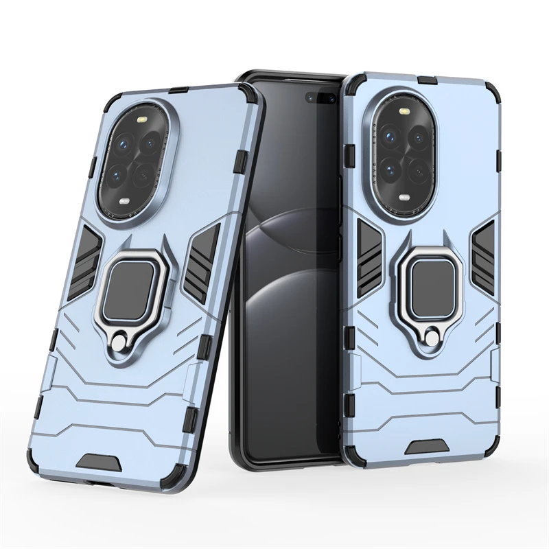 Чехол для Huawei Nova 13 Pro, чехол для Huawei Nova 13 Pro Capas, новый бронированный металлический держатель, кольцо, магнитный чехол для Huawei Nova 13 Pro Fundas