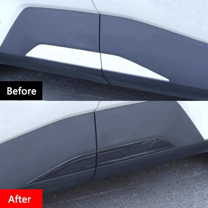 For BYD Seagull 2023-2024 Car Protector Decoration Accessories Style Side Door Edge Strip Body Molding Skirt Moulding Trim