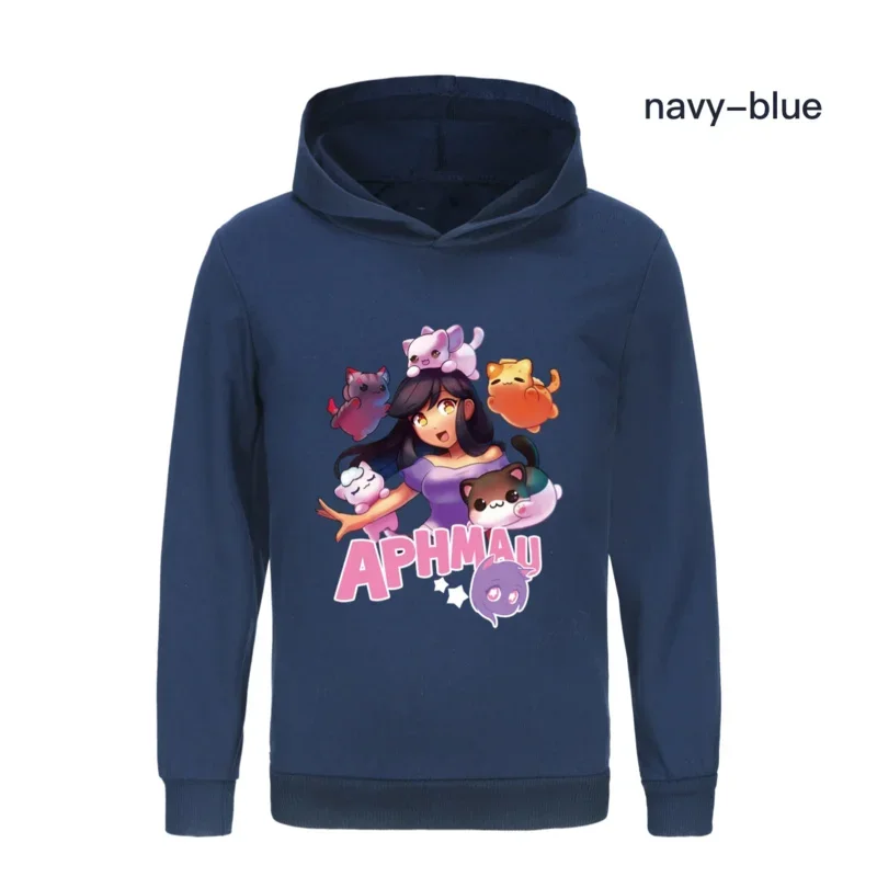 APHMAU 까마귀 스웨터 봄 가을 어린이 유아 유아 의류 생일 선물 후드 스웨터 Sportwear