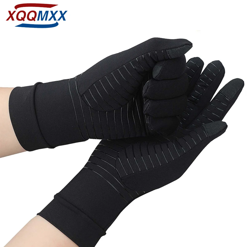 

Copper Full Finger Compression Gloves, Arthritis Gloves for Women Men Relieve Pain from Arthritis Pain, Swelling and Rheumatoid