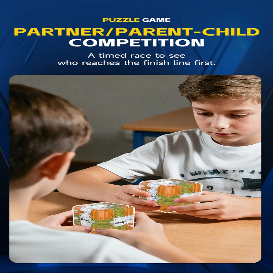 1 قطعة المتاهة أُحجية مكعبات سحرية لعبة متاهة كرة دوارة المكعب السحري الإصدار الإجهاد التوحد القلق الكبار الاطفال الإغاثة مكافحة الإجهاد لعبة