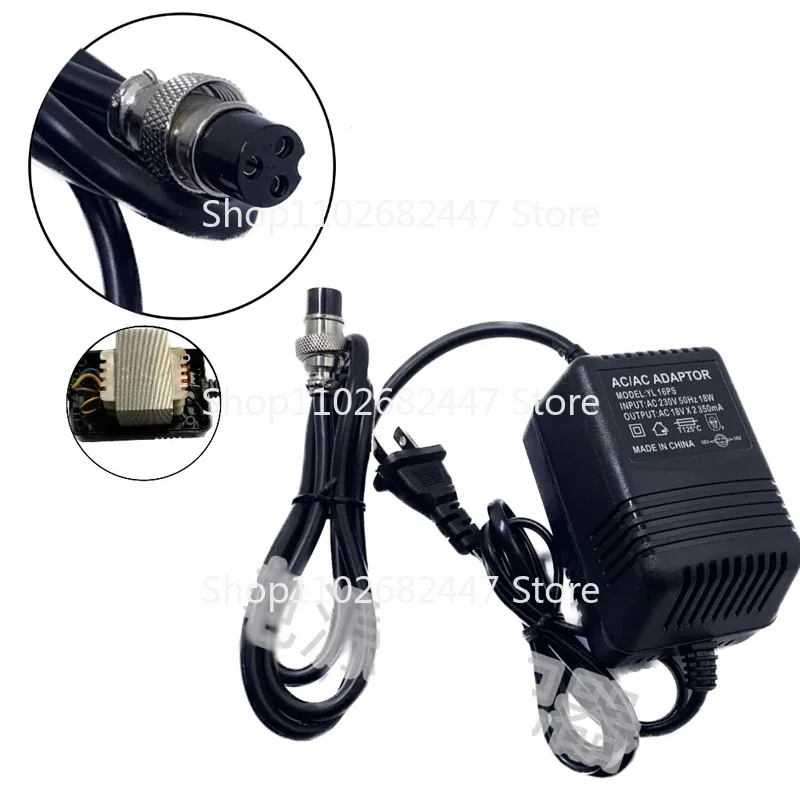 Imagem -03 - Universal Único Transformador de Alimentação f4 f7 Ct6 Ct8 Mixer 18v 350ma Conector de Pinos Dedicado