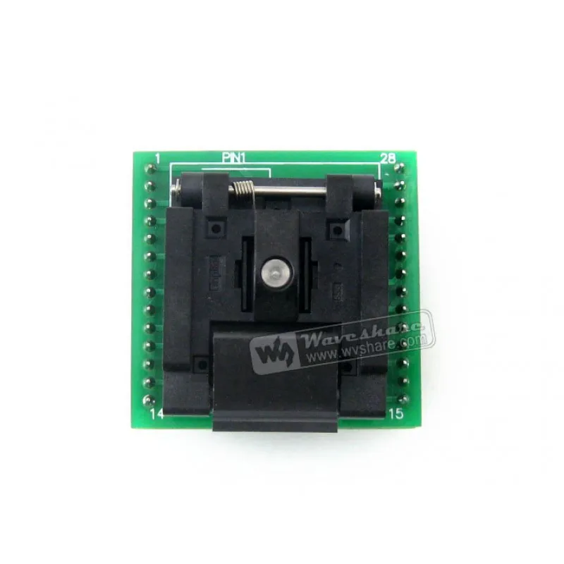 

Makerseek QFN28 TO DIP28 (C) SKU 7074 Waveshare QFN28 TO DIP28 C , Programmer Adapter,