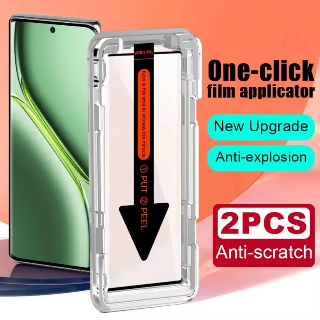 

2pcs Full Cover Tempered Glass Phone Screen Protector for Oneplus 13 12 11 10 9 Pro ACE 2 3 Pro Glass Smartphone Protective Film