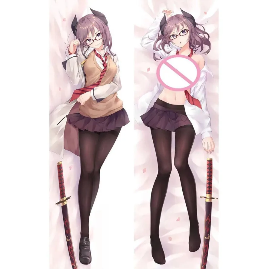 

IJN Azur Kirishima Lane Dakimakura Waifu 2WAY Hing Body Наволочка Подарок ACG Аниме Декор Чехлы для подушек Otaku
