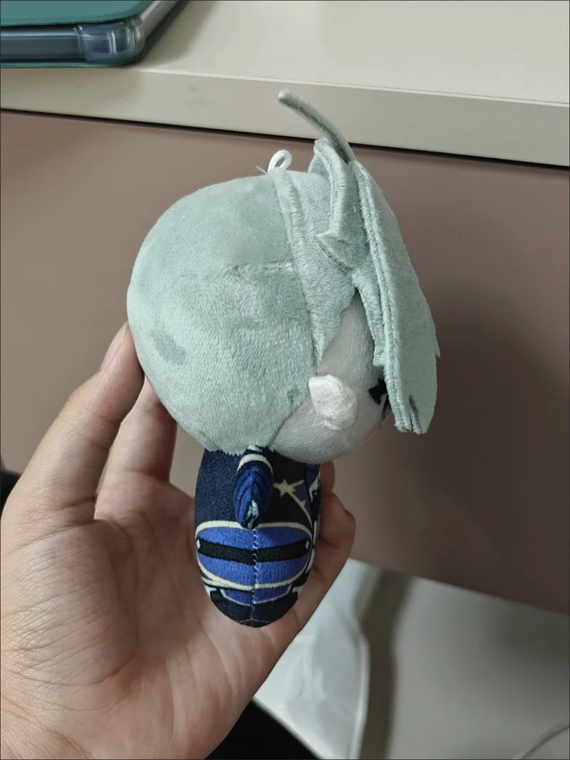 10cm Genshin Impact Lohen Plush Doll Pendant Funny Game Lohen Cosplay Anime Stuffed Toy Doll Fans Collect Holiday Present Gift 6