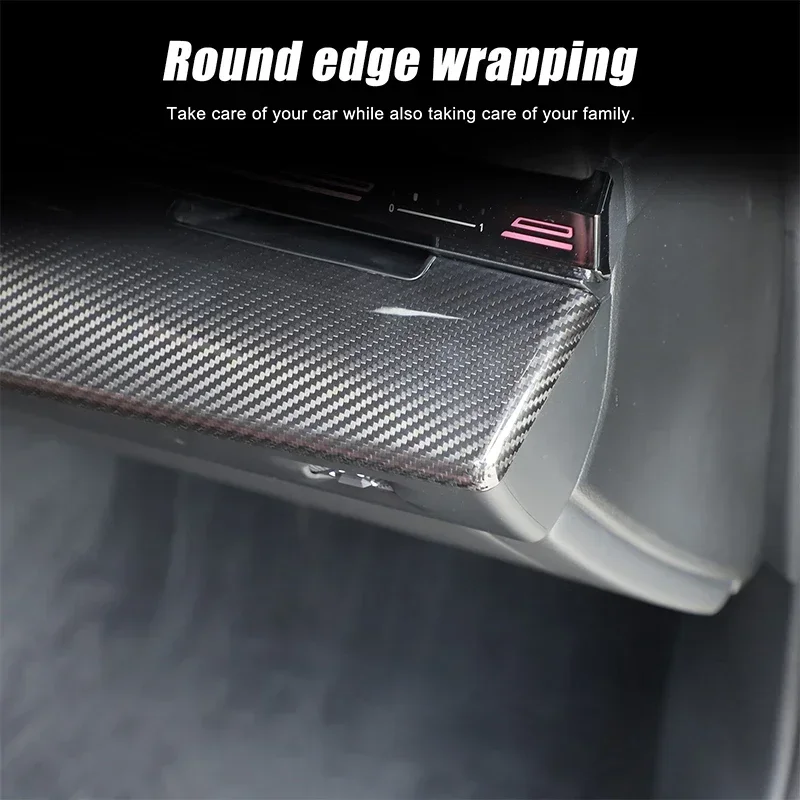 

Interior Car Accessories Real Carbon Fiber Car Dashboard Panel Decorative Cover For BMW 5 Series G60 2024-2025 LHD