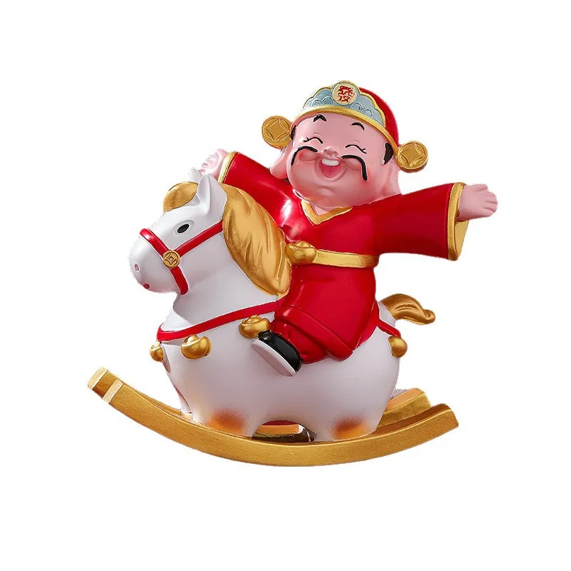 2026 Chinese New Year Lucky Horse Ornament Zodiac Horse Desktop Decorations for the Year of the Birth