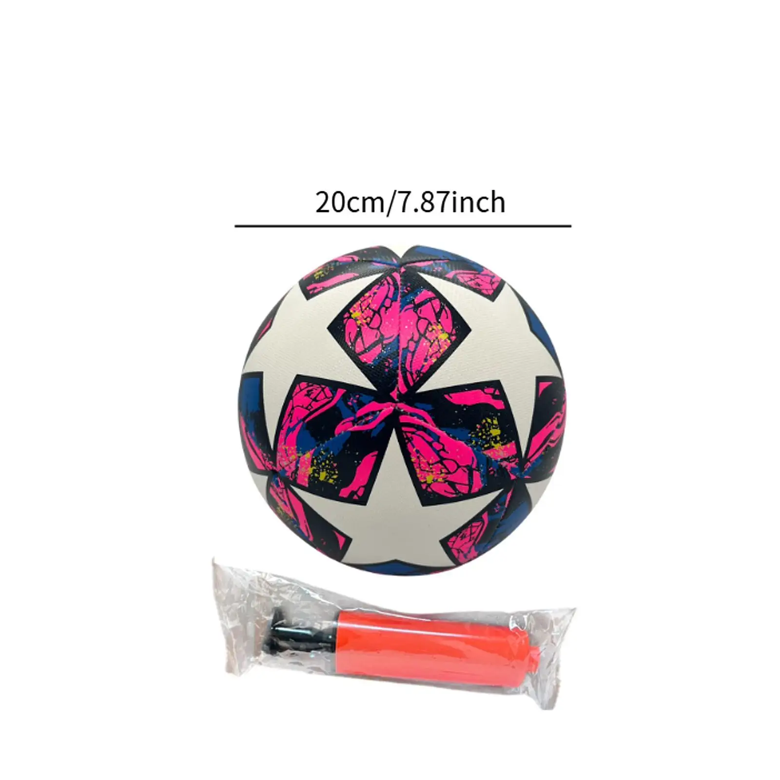 ลูกฟุตบอลเบอร์ 5 สำหรับฝึกซ้อมฟุตบอลระดับมืออาชีพ สำหรับการแข่งขันของสโมสรและโรงเรียน