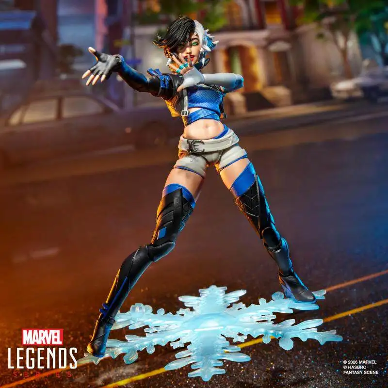Original New Hasbro Marvel Legends Series Spider-Man Luna Snow Marvel Rivals 2-Pack 15cm Action Figure Collectible Model Toy Gif view 5