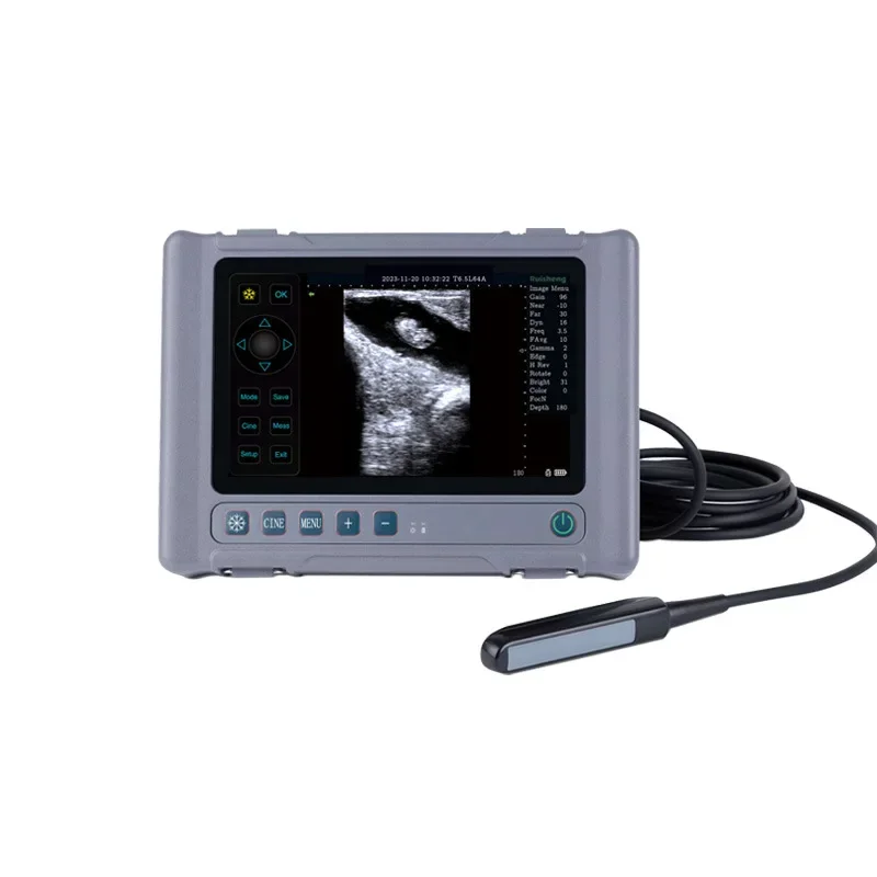 

B-ultrasound machine, animal test, backfat analyzer, breeding tester, rectal waterproof probe, B-ultrasound