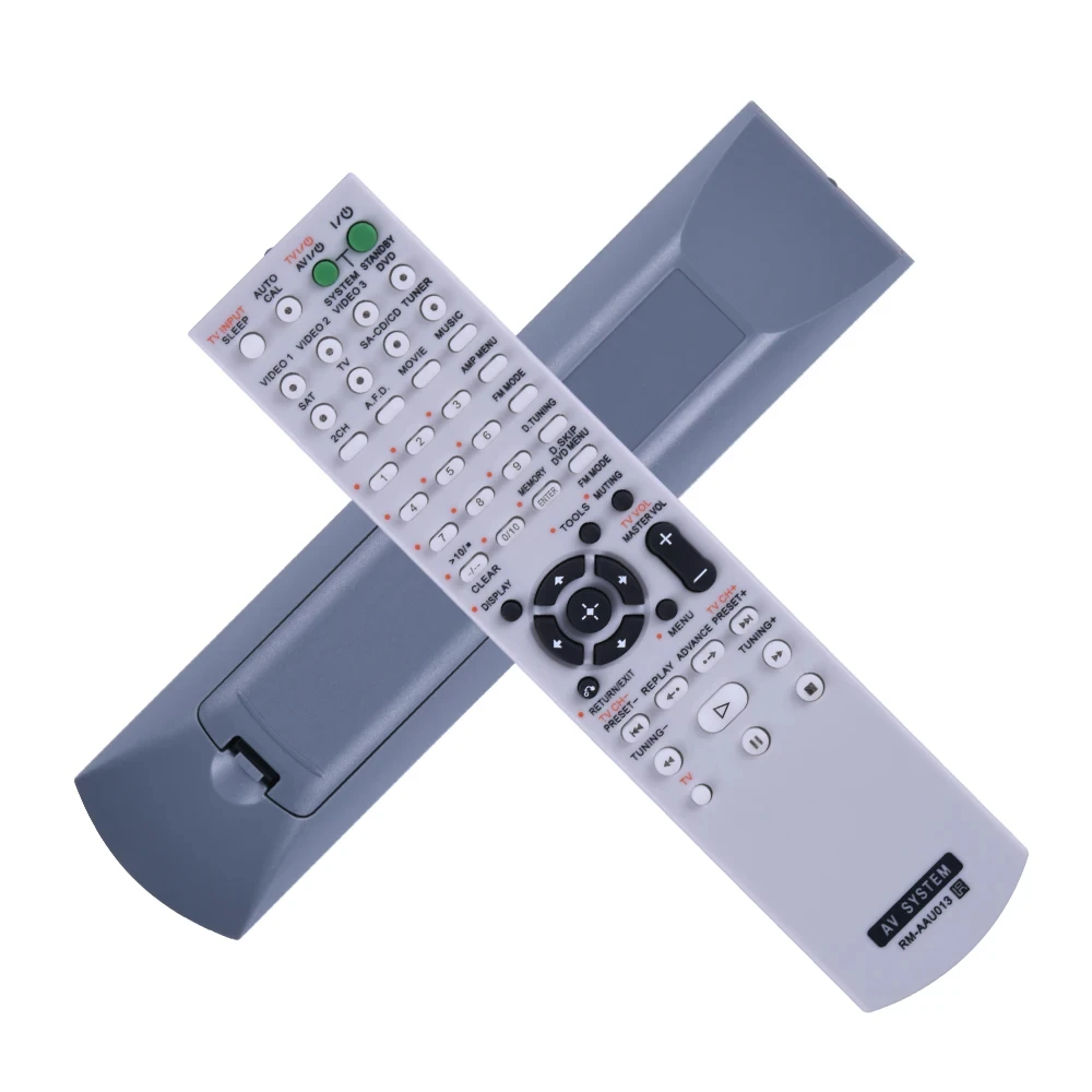 استخدام جهاز التحكم عن بعد لنظام RM-AAU013 AV RMAAU013 المسرح المنزلي استقبال الصوت/الفيديو HTDDW790 STRDG510 STRK790 HTDDW795